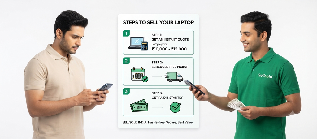 Want To Sell Used Laptop? Follow These Essential Steps to Sell in India.