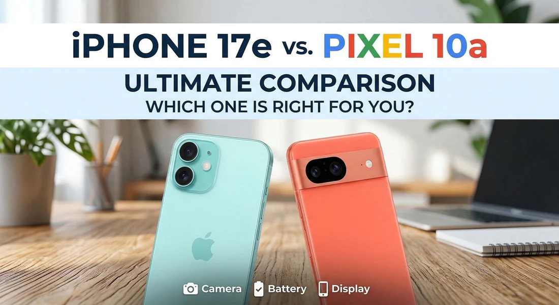  iPhone 17e vs Pixel 10a (2026): Full Comparison, Specs & Which to Buy